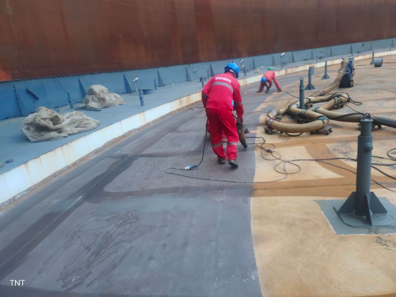 嵐山油庫(kù)G115罐大修工程