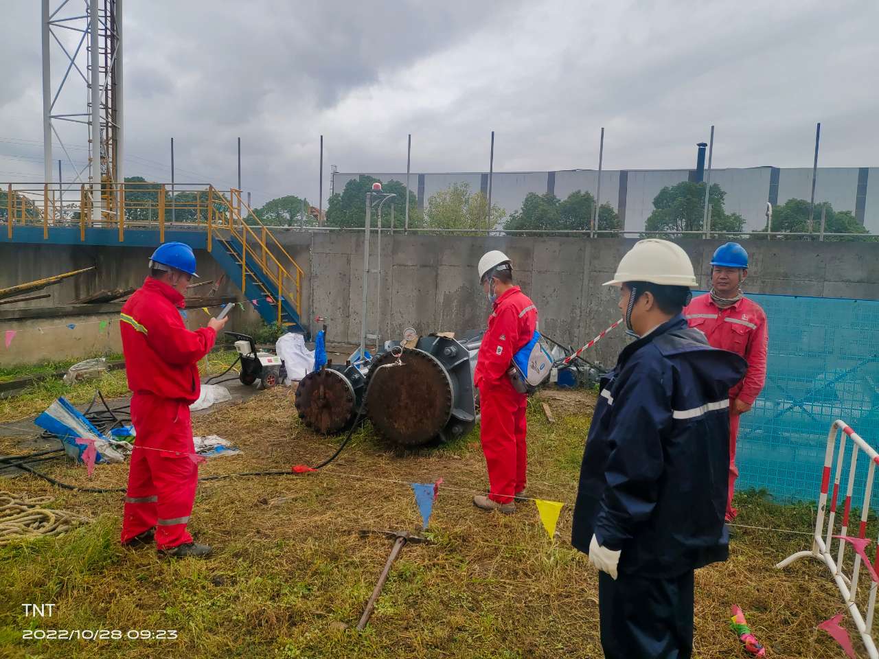 嵐山油庫(kù)G133罐大修工程